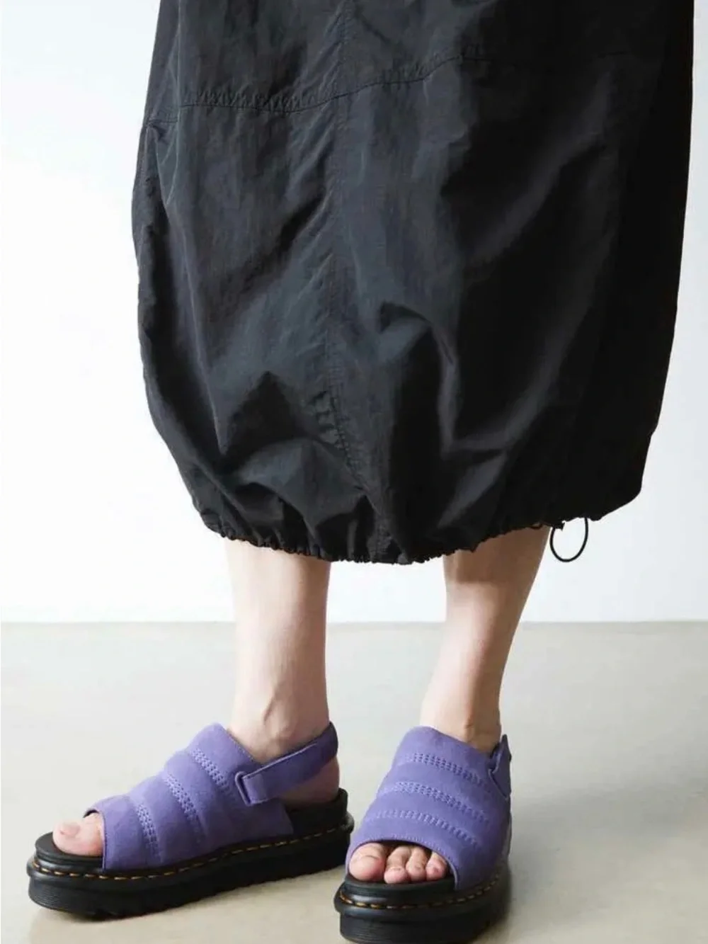 Dr. Martens Suede Kole Sandals in Twilight Purple Unisex M 13 W 15 EU 47 *New